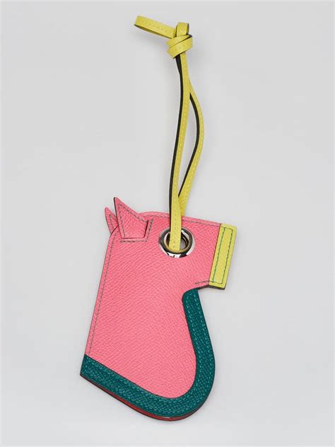 hermes camail key holder|HERMES Epsom Camail Key Holder Rose Azalee Malachite.